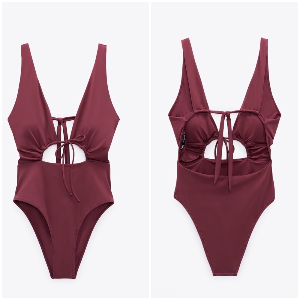 CUT OUT SWIMSUIT - Picture 8 of 9